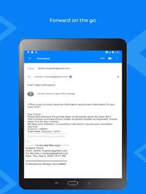 Voltage SecureMail android App screenshot 10